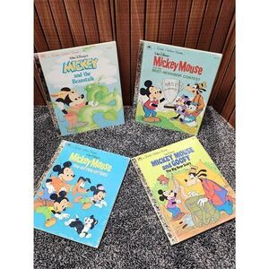 Little Golden Book Mickey Mouse Lot #A76